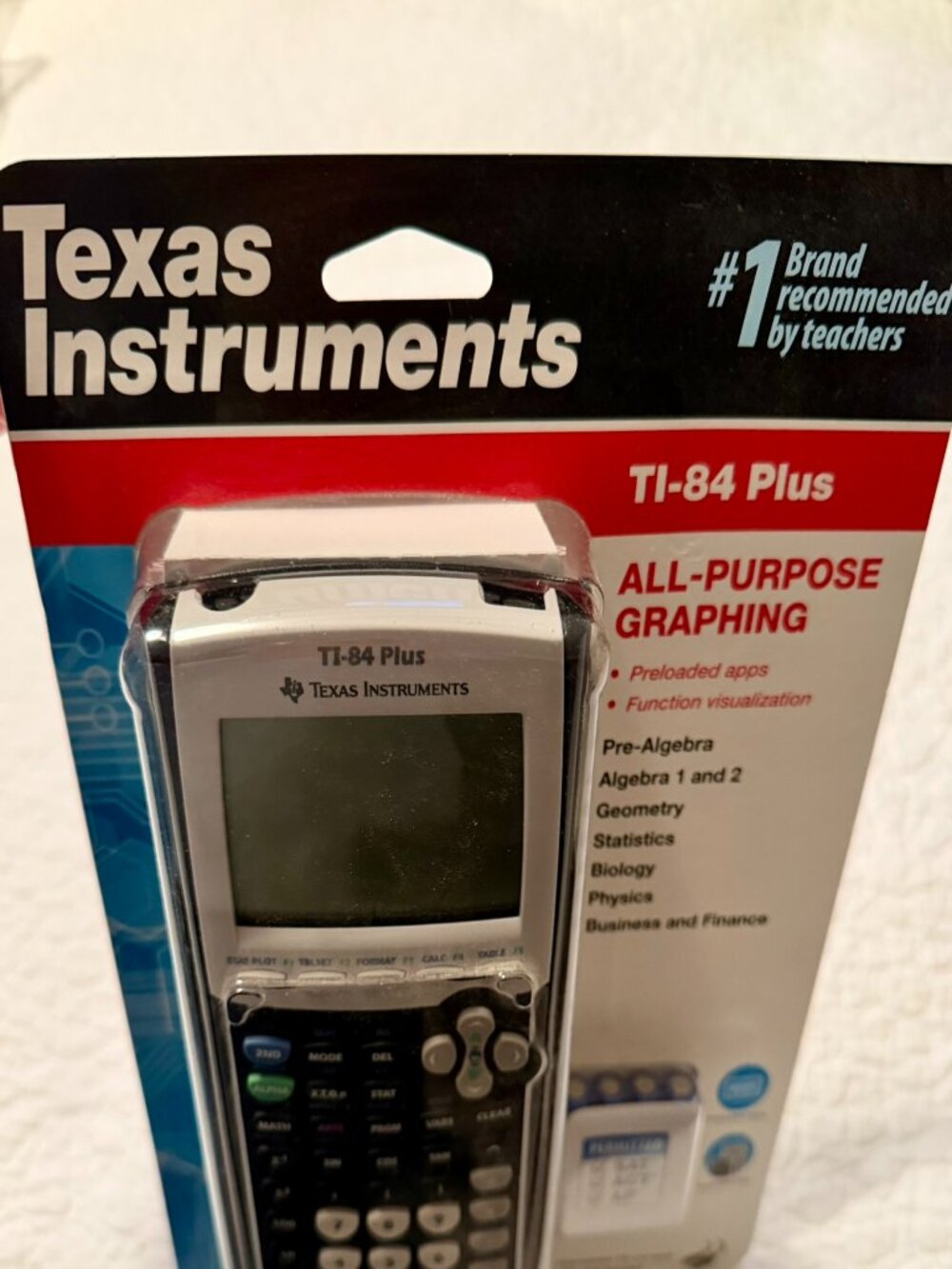 TI‑84 Plus Graphing Calculator – NEW, Never Opened - Picture 2 of 3